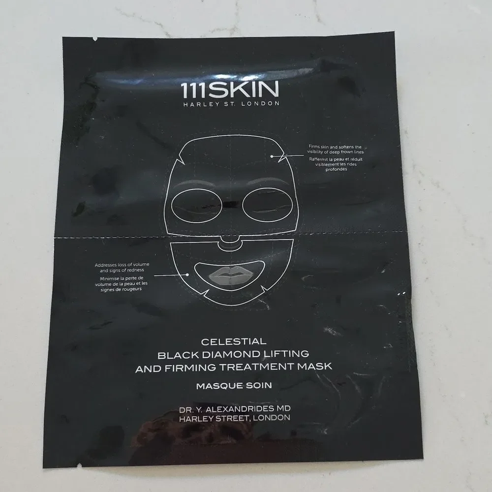 111Skin Celestial Black Diamond Lifting and Firming Treatment Mask For Face